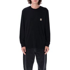 CARHARTT WIP Long Sleeve Pocket T-Shirt Men BLACK T-Shirts
